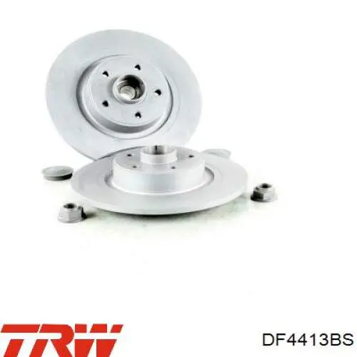 Тормозные диски DF4413BS TRW