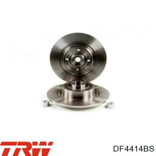 Тормозные диски DF4414BS TRW