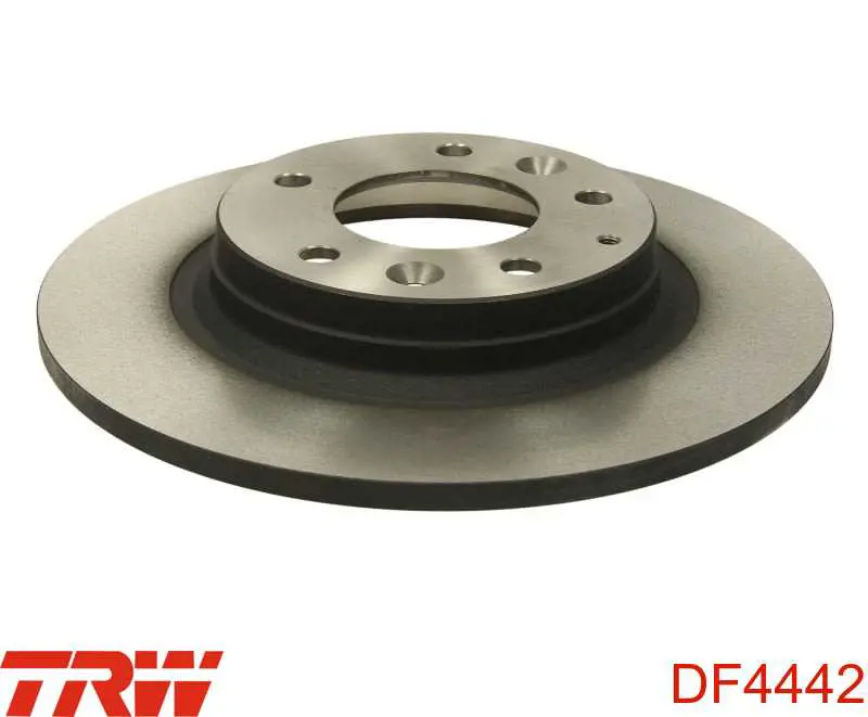 DF4442 TRW диск тормозной задний