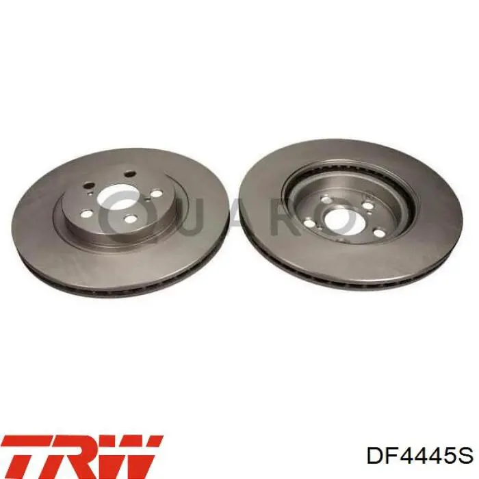 Передние тормозные диски DF4445S TRW