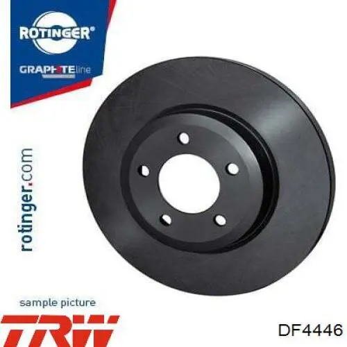 Тормозные диски DF4446 TRW