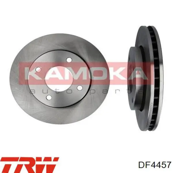 Передние тормозные диски DF4457 TRW