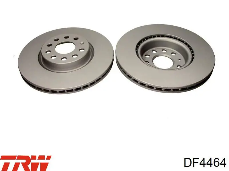 Передние тормозные диски DF4464 TRW