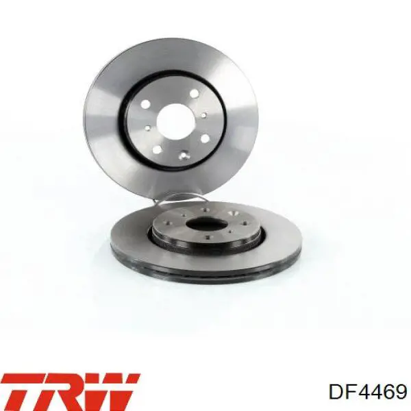 Передние тормозные диски DF4469 TRW
