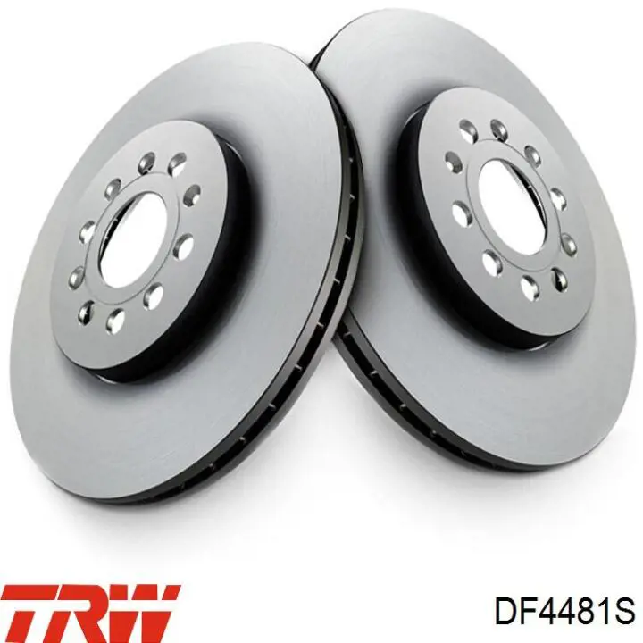 DF4481S TRW диск тормозной задний