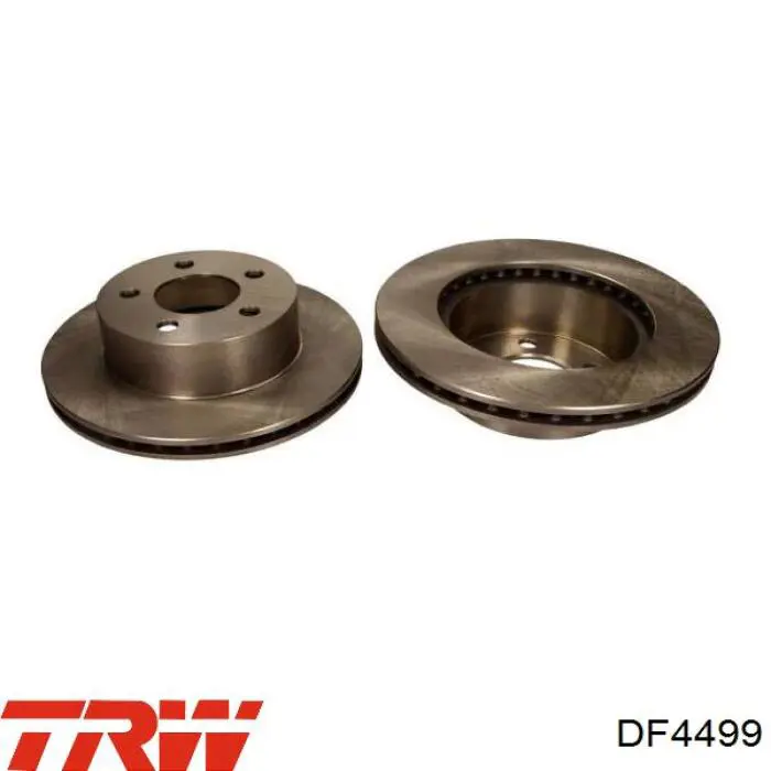 Тормоз дисковый передний TRW DF4499 цена, от 42.67 USD