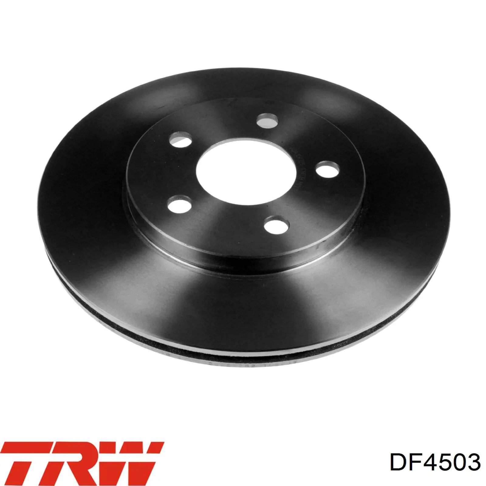 Передние тормозные диски DF6491 TRW