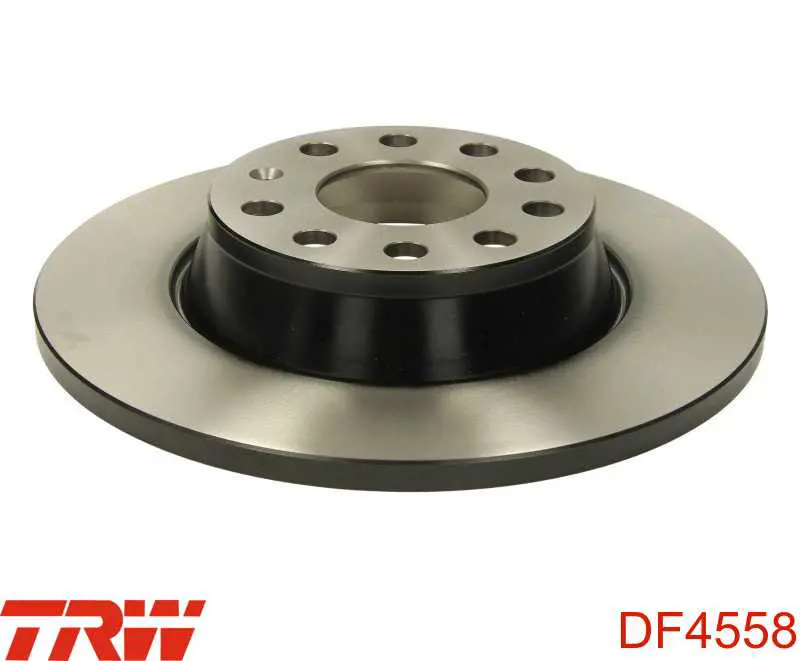 DF4558 TRW диск тормозной задний