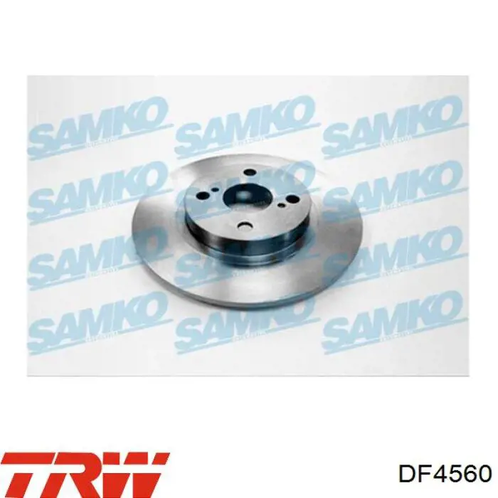 Задний тормозной диск TRW DF4560 цена, от 25.46 USD