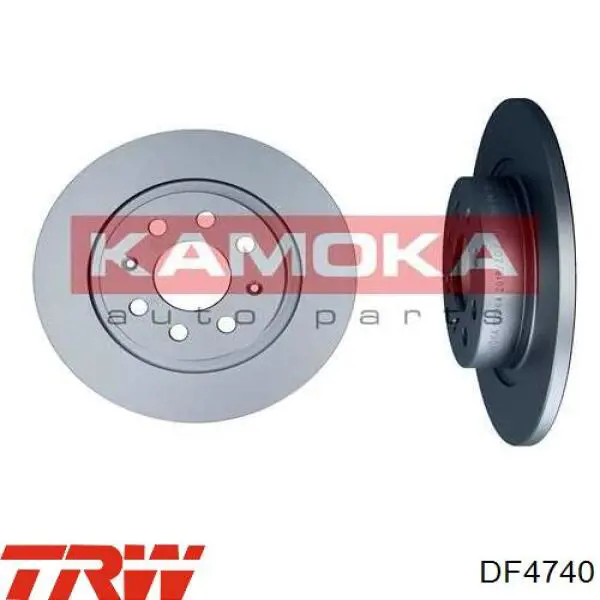 Купить DF4740 TRW Диск тормозной задний