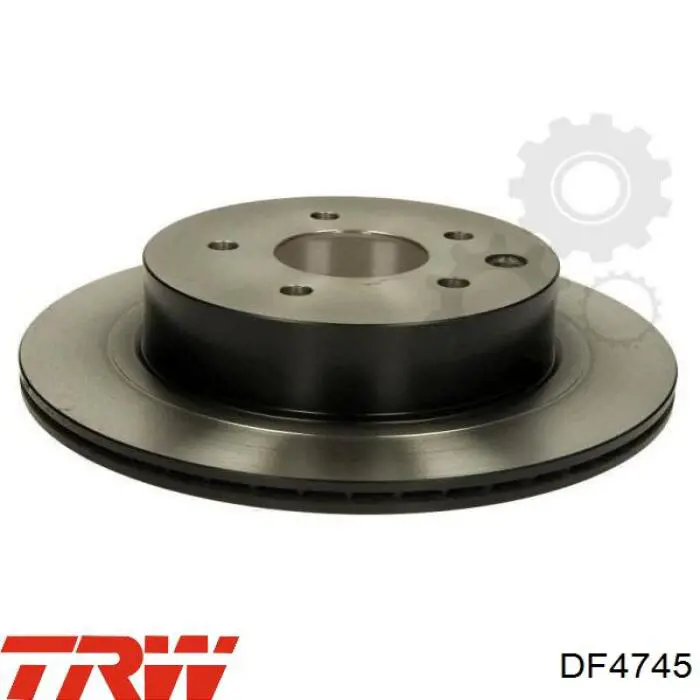 Задний дисковый тормоз TRW DF4745