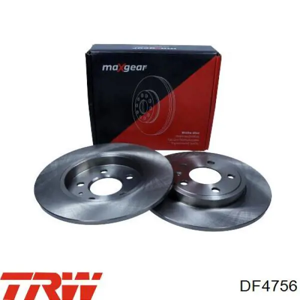 Тормозные диски DF4756 TRW