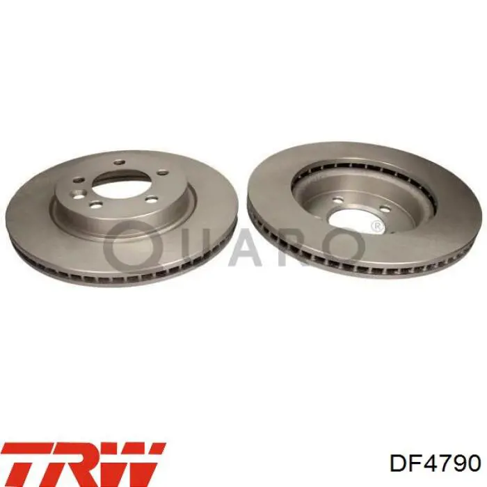 Передние тормозные диски DF4790 TRW