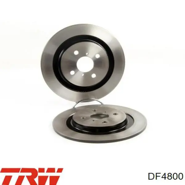 Купить DF4800 TRW Диск тормозной задний