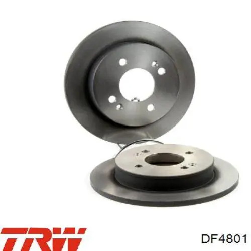 Тормозные диски DF4801 TRW