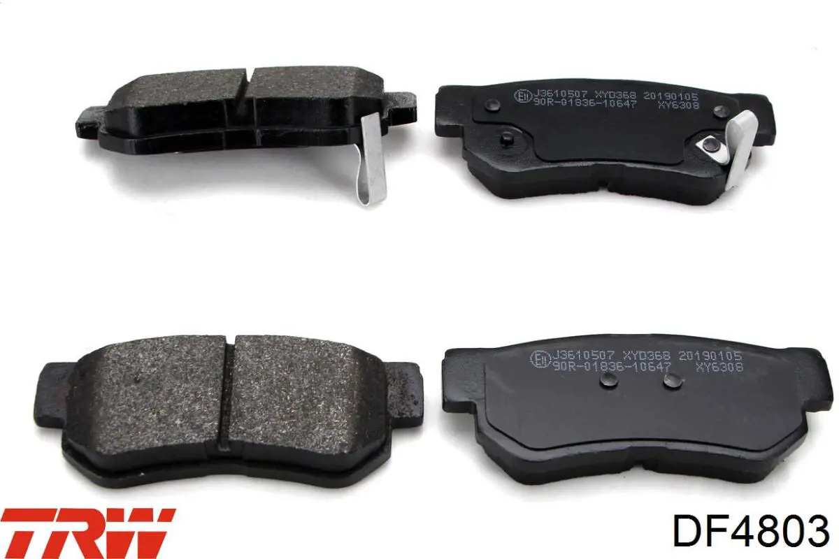 Задний дисковый тормоз TRW DF4803