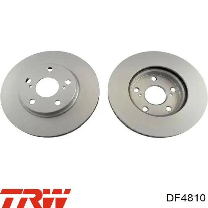 Передний тормозной диск TRW DF4810