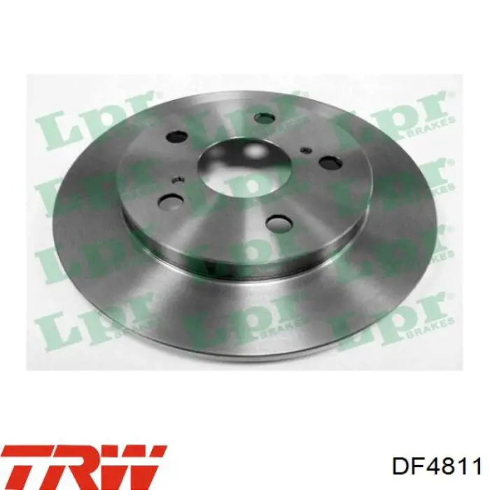 Тормозные диски DF4811 TRW