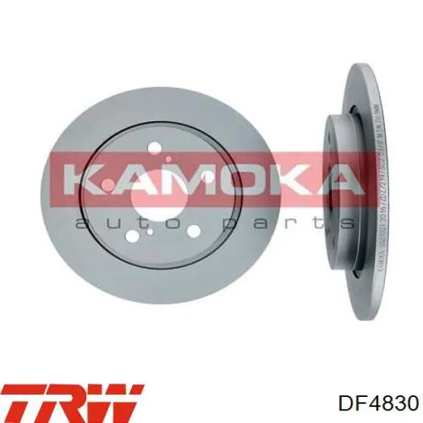 Тормозные диски DF4830 TRW