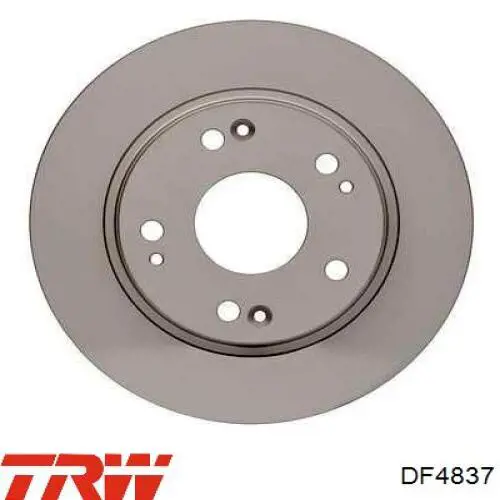Тормозные диски DF4837 TRW