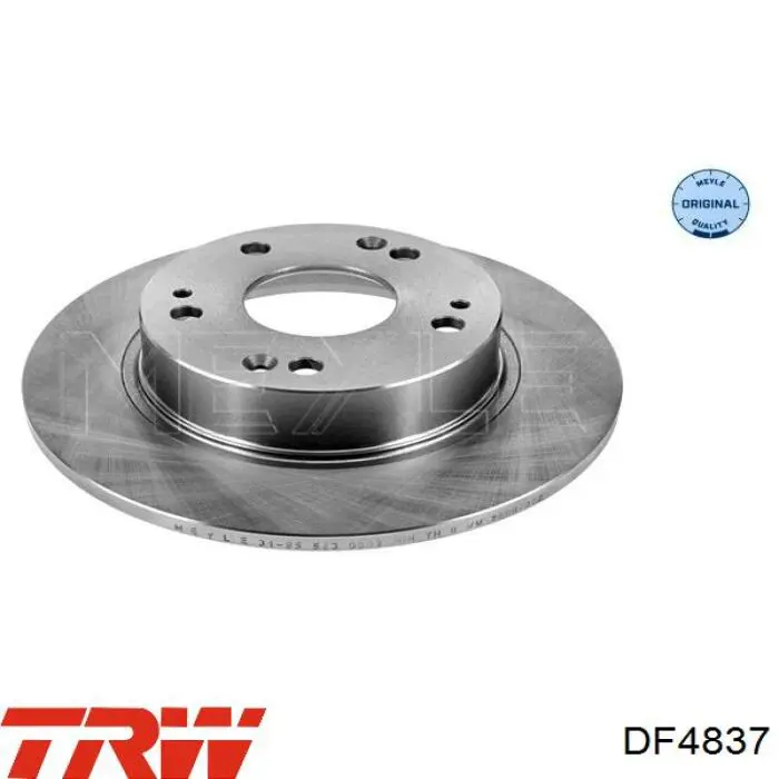 Задний дисковый тормоз TRW DF4837