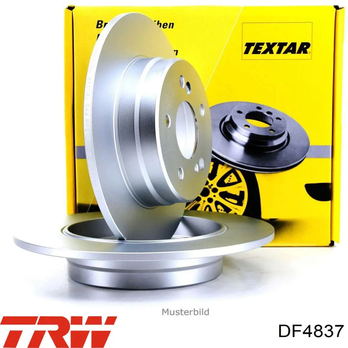 Задний тормозной диск TRW DF4837 цена, от 27.45 USD