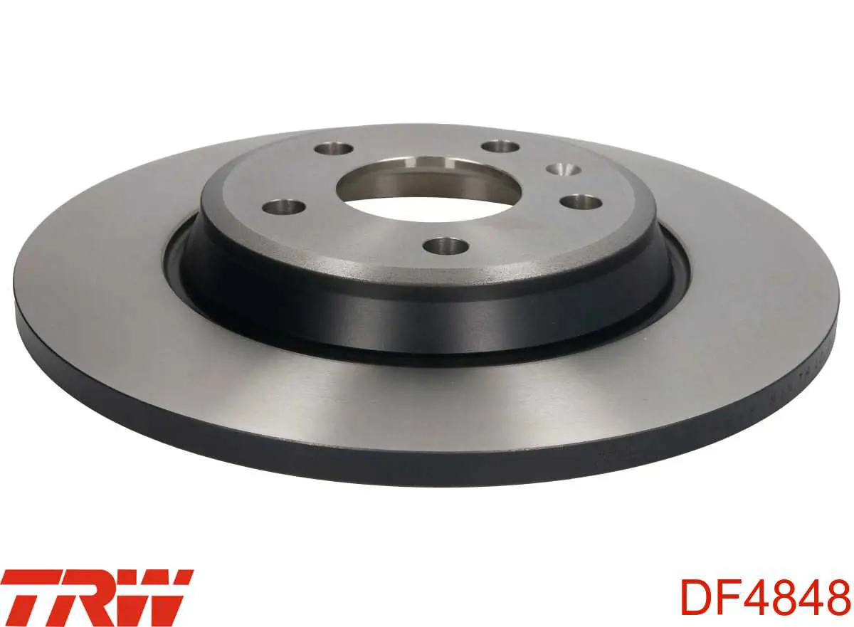 DF4848 TRW диск тормозной задний