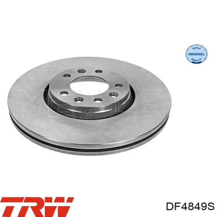Передние тормозные диски DF4849S TRW