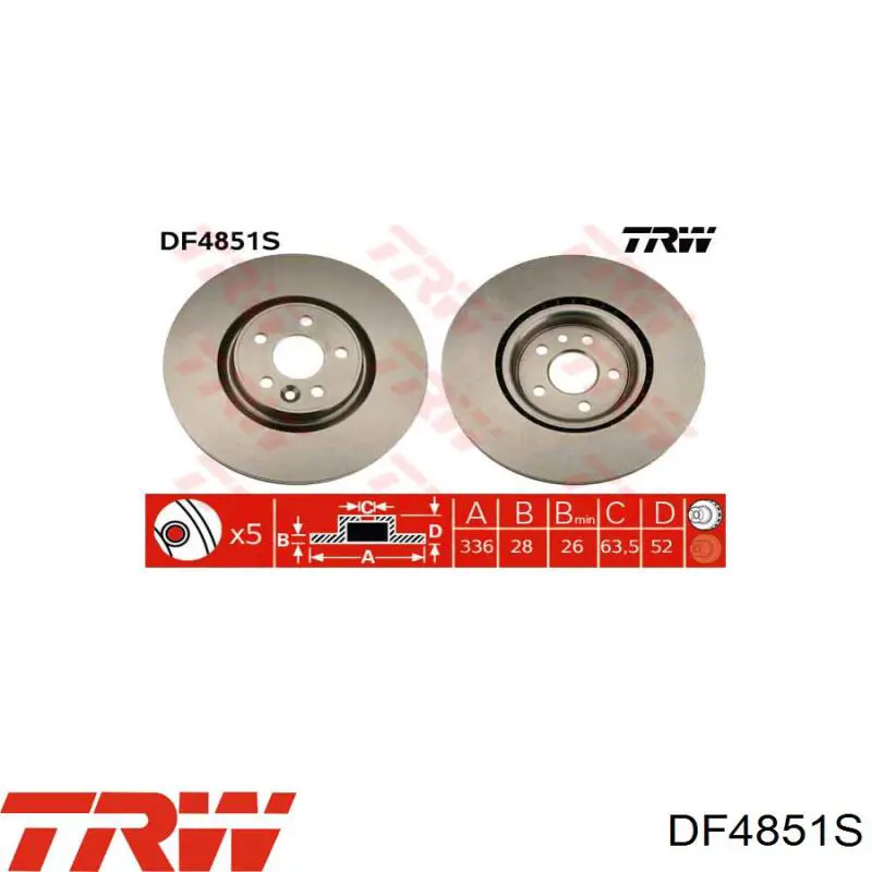 DF4851S TRW