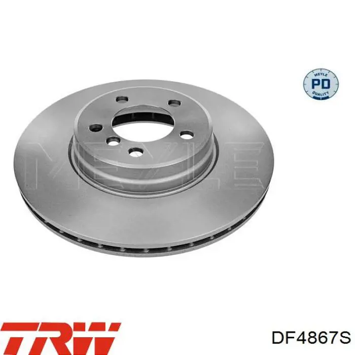 Передние тормозные диски DF4867S TRW