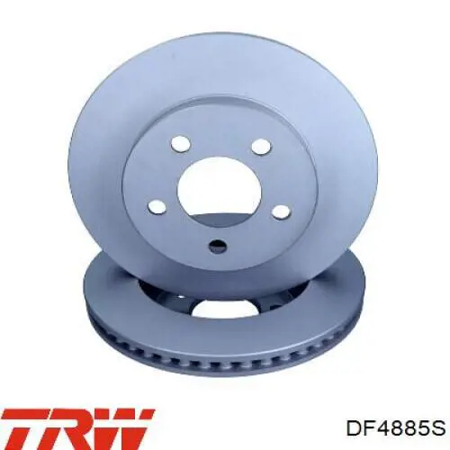 Передние тормозные диски DF4885S TRW