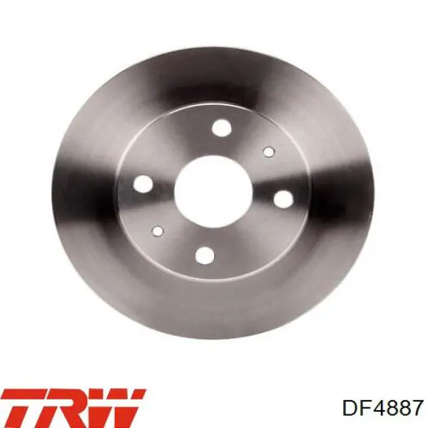 Передний тормозной диск TRW DF4887