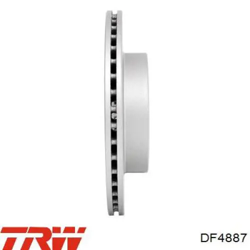 DF4887 TRW Диск тормозной передний