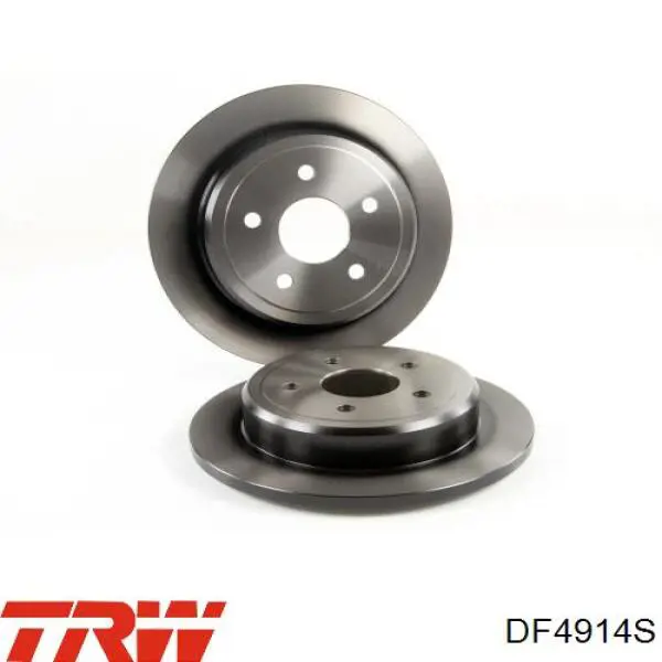 Тормозные диски DF4914S TRW