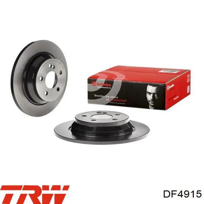 Тормозные диски DF4915 TRW