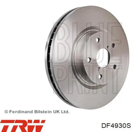 Тормоз дисковый передний TRW DF4930S цена, от 88.47 USD
