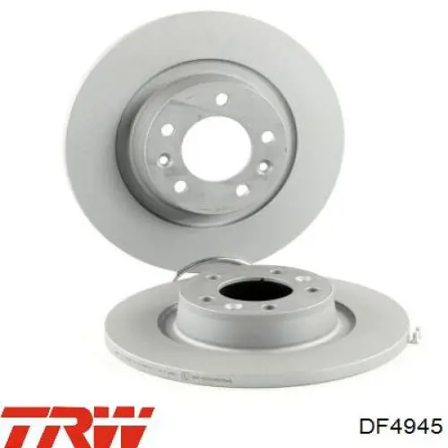 Тормозные диски DF4945 TRW