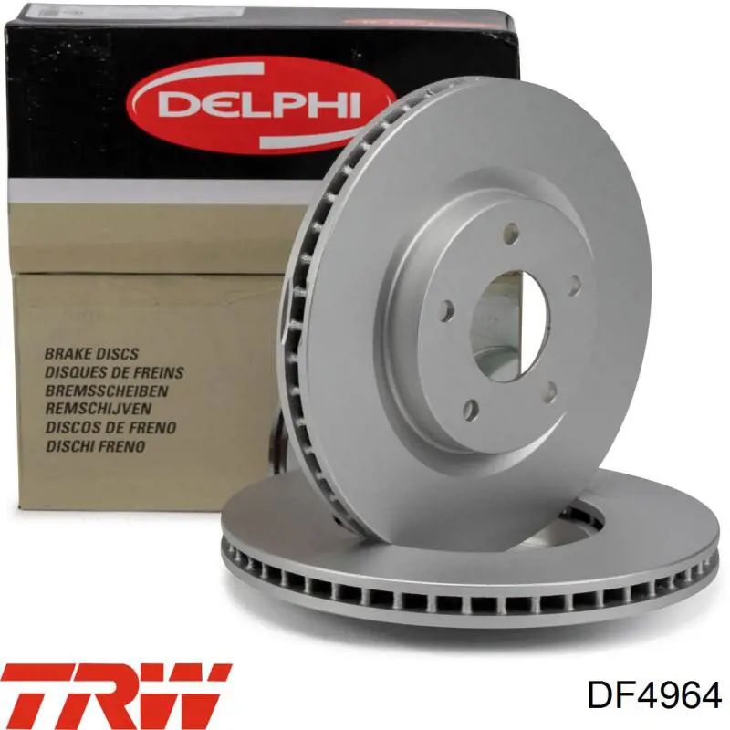 Тормоз дисковый передний TRW DF4964 цена, от 49.01 USD
