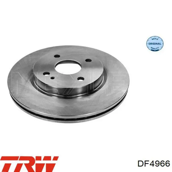 Передние тормозные диски DF4966 TRW