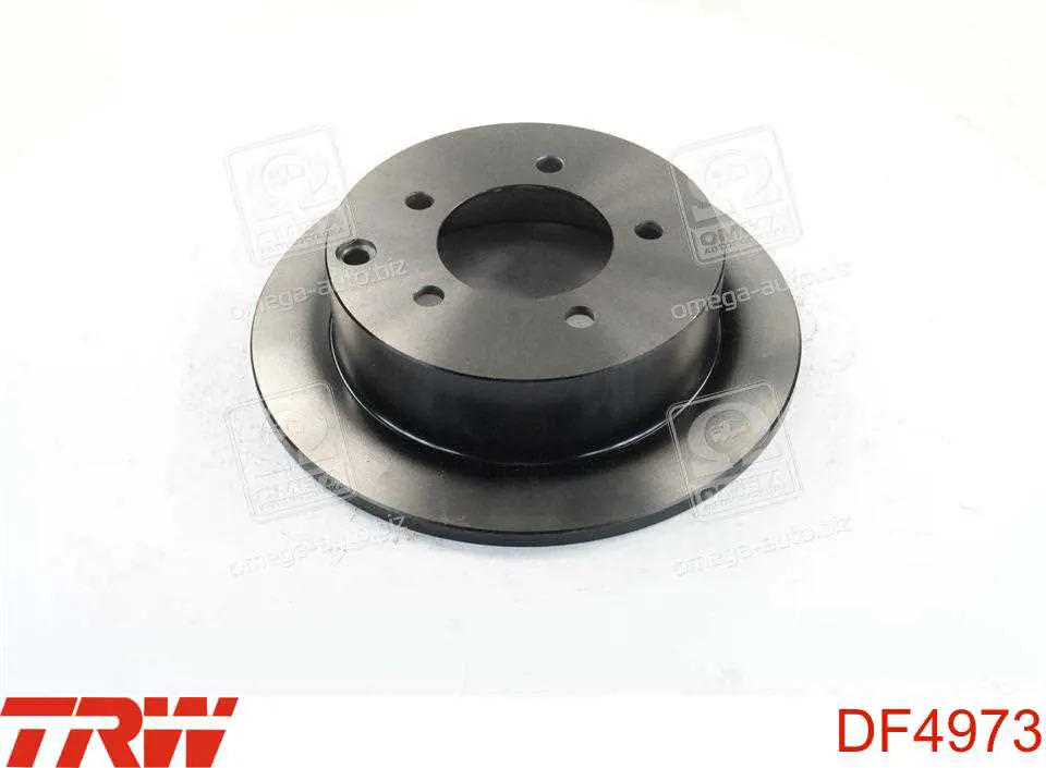 DF4973 TRW диск тормозной задний