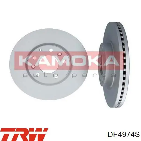 DF4974S TRW Диск тормозной передний