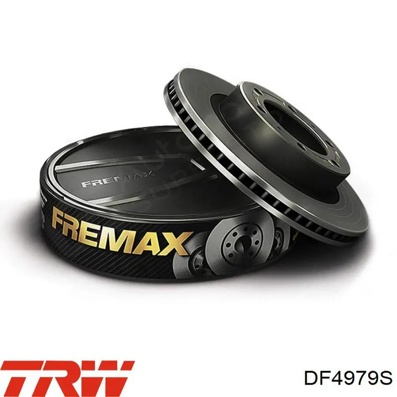 Задний дисковый тормоз TRW DF4979S