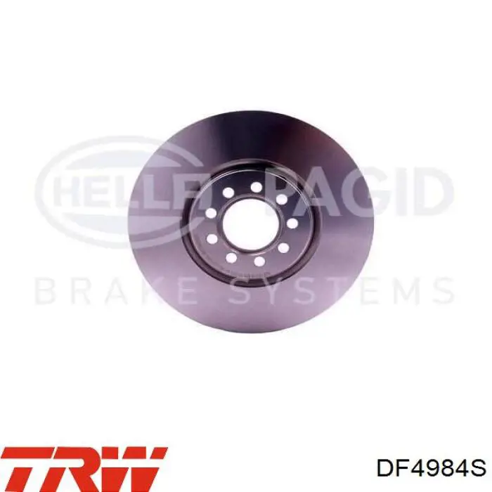 Передний тормозной диск TRW DF4984S