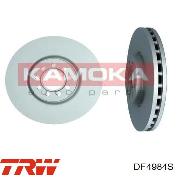 Передние тормозные диски DF4984S TRW