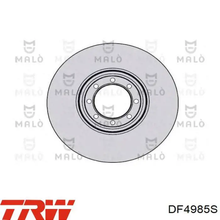 Задний тормозной диск TRW DF4985S цена, от 76.61 USD