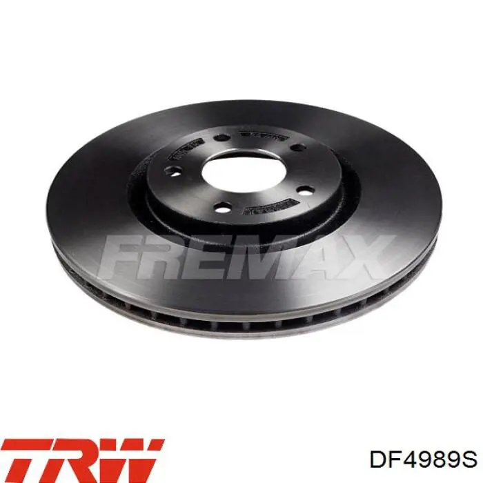 DF4989S TRW Диск тормозной передний