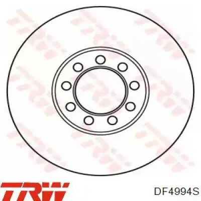 Передние тормозные диски DF4994S TRW