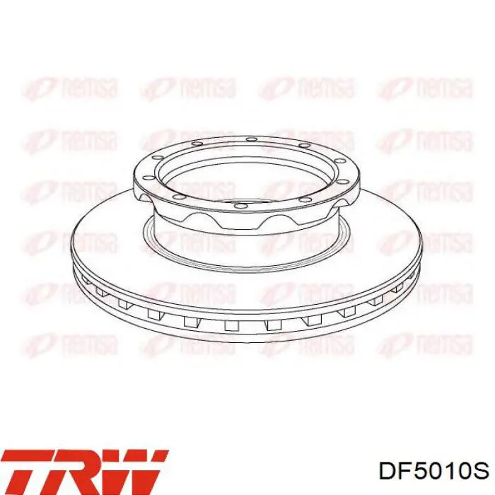 Передние тормозные диски ED01002 Eker