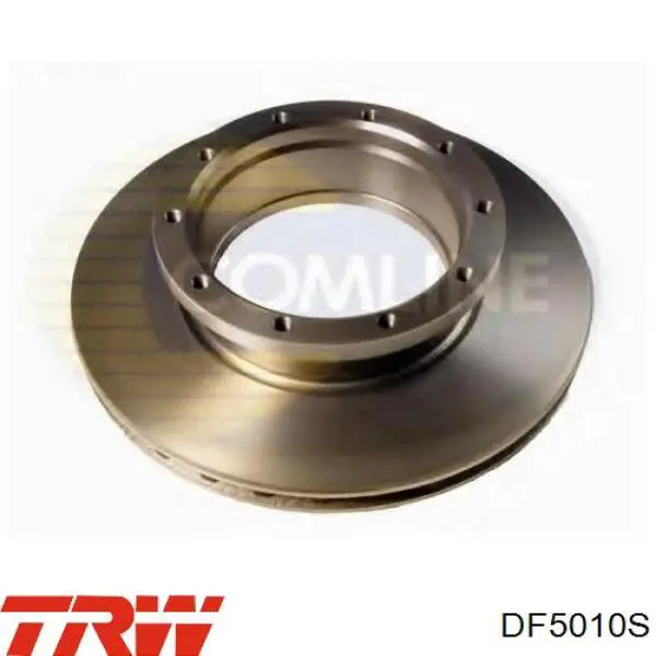 Тормоз дисковый передний TRW DF5010S цена, от 112.49 USD