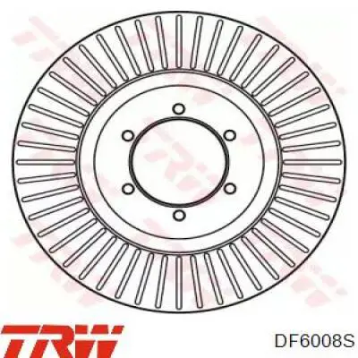 Передние тормозные диски DF6008S TRW